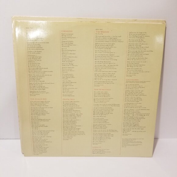 Rush - Signals - LP Vinyl Record - Includes "Bonus" Promo 45 Single Record - Picture 4 of 10